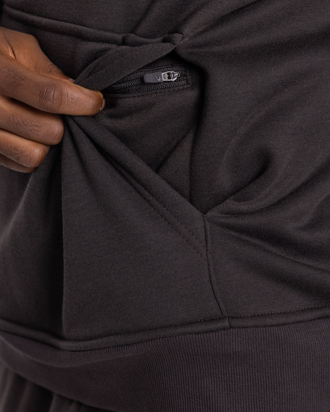 A.B.C. Hoodie - Charcoal - Image 8