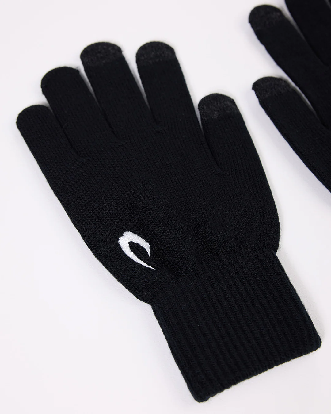 BOXRAW Knitted Gloves - Black - Image 2