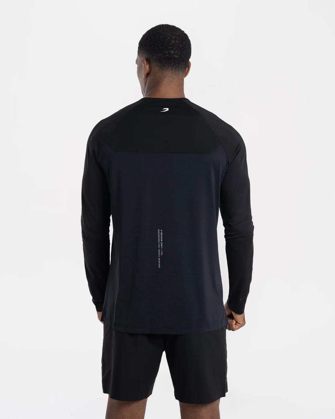 Carter Long Sleeve T-Shirt - Black - Image 6