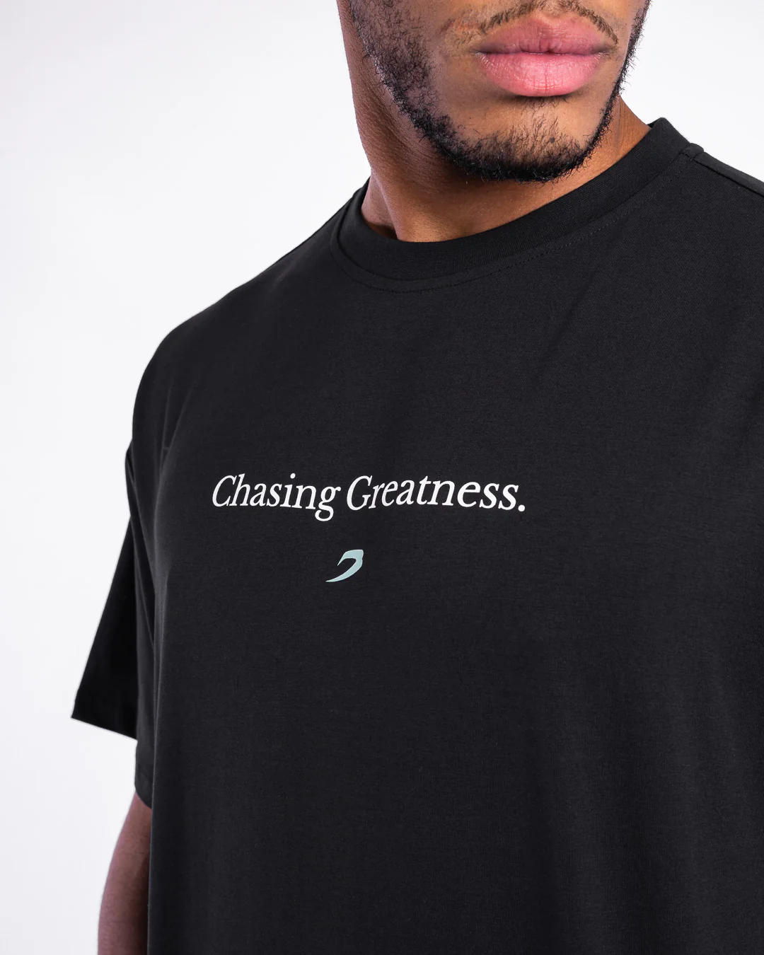 Chasing Greatness Oversized T-Shirt - Black - Image 6