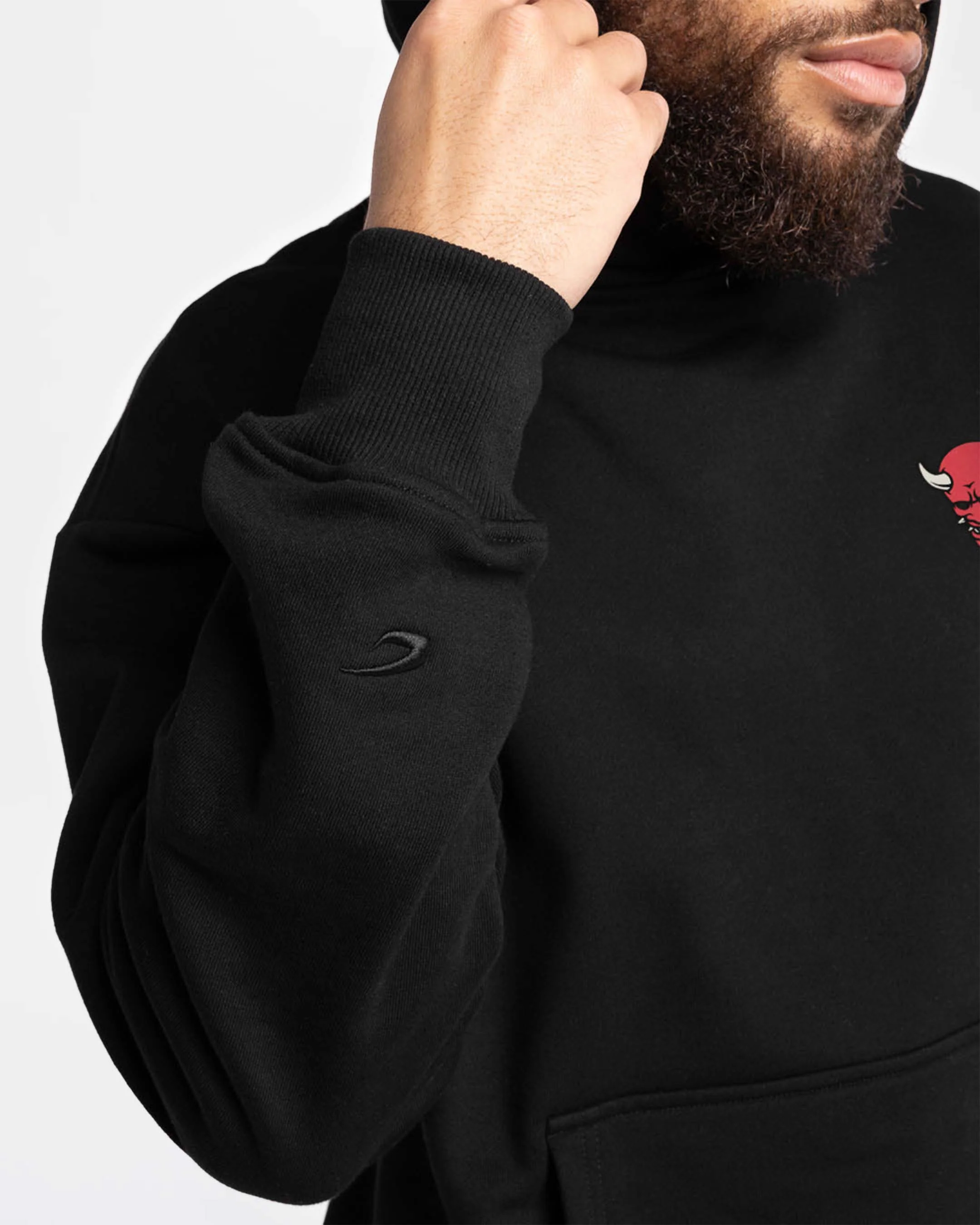Death Before Dishonor Oversized Hoodie - Black - Image 10