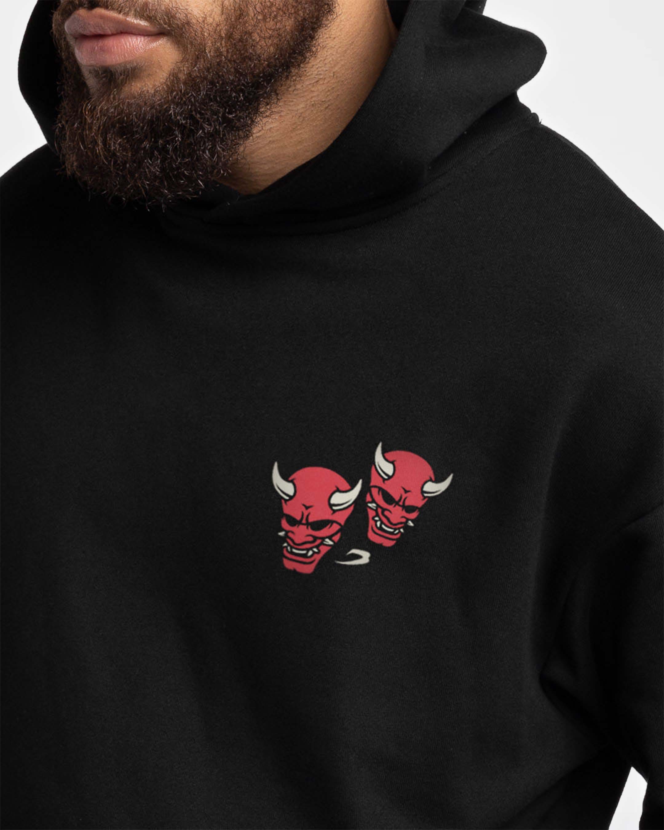 Death Before Dishonor Oversized Hoodie - Black - Image 7