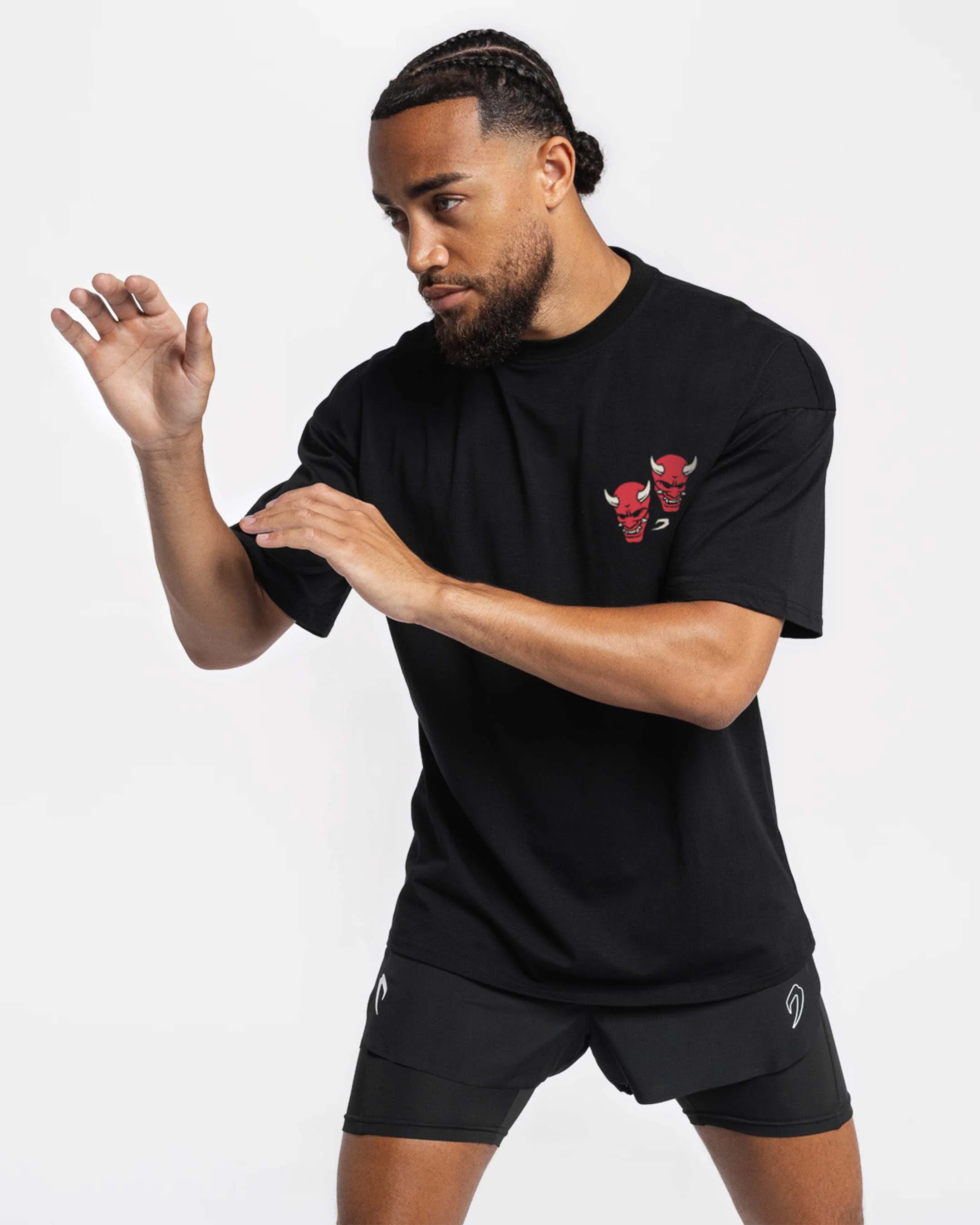 Death Before Dishonor Oversized T-Shirt - Black - Image 5