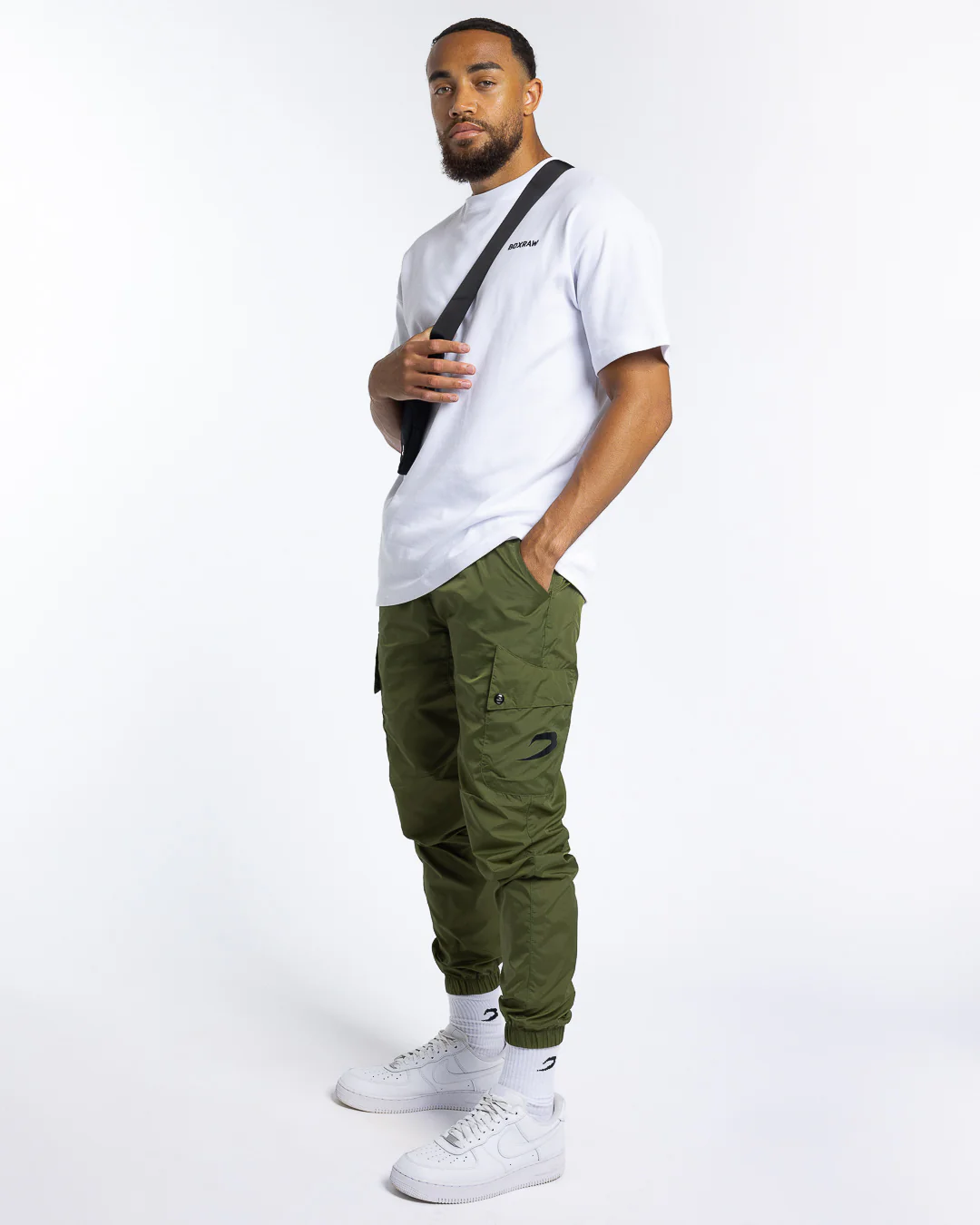 Dundee Cargo Pants - Olive - Image 3