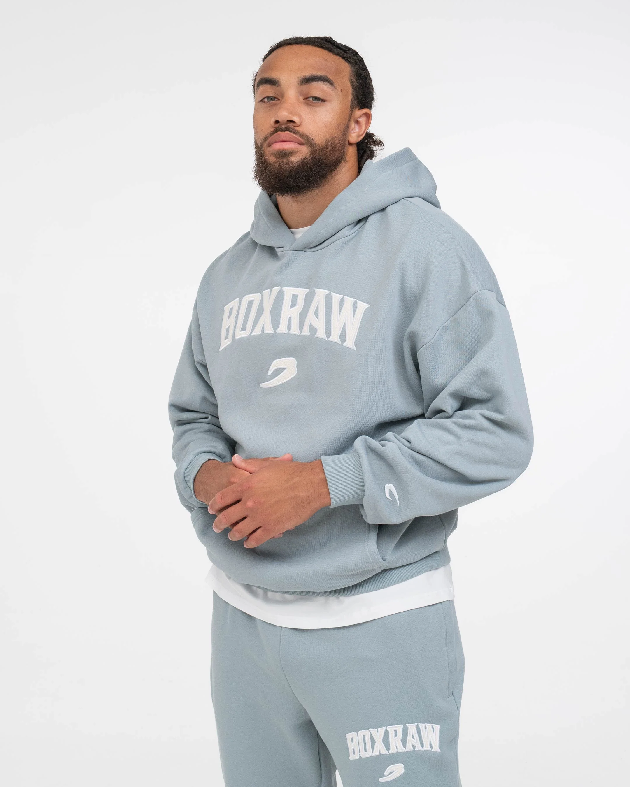East Street Hoodie - Powder Blue