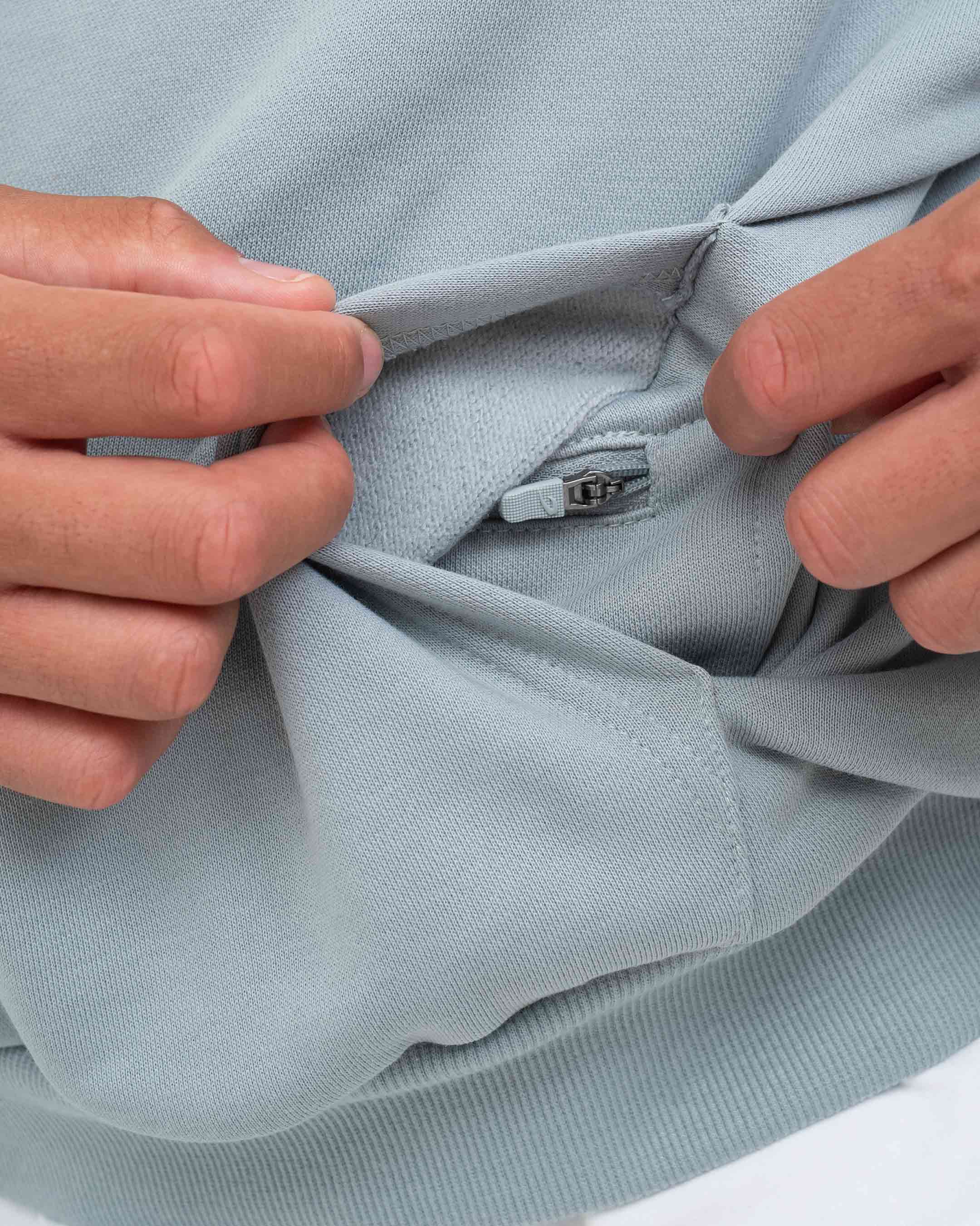 East Street Hoodie - Powder Blue - Image 7