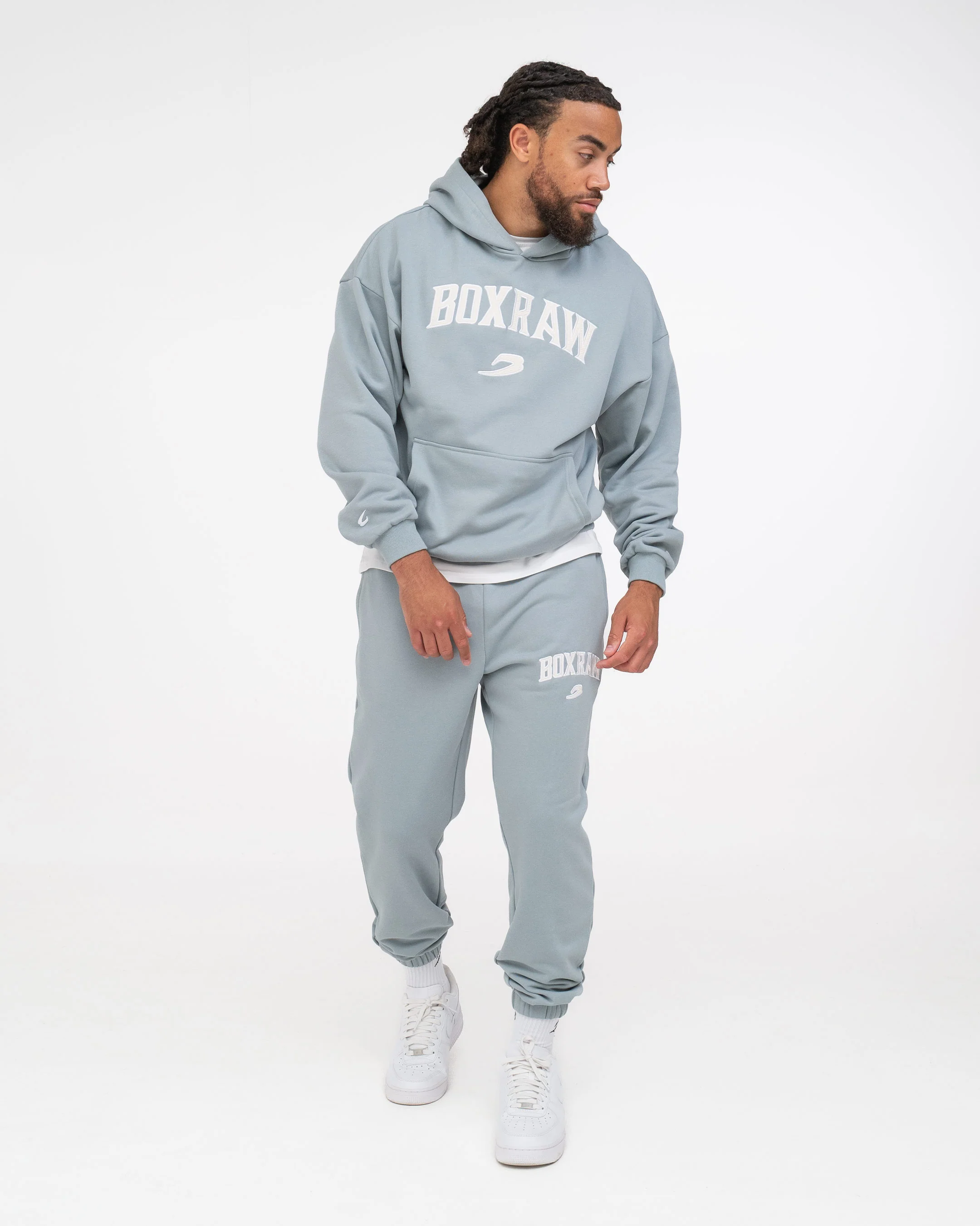 East Street Hoodie - Powder Blue - Image 9