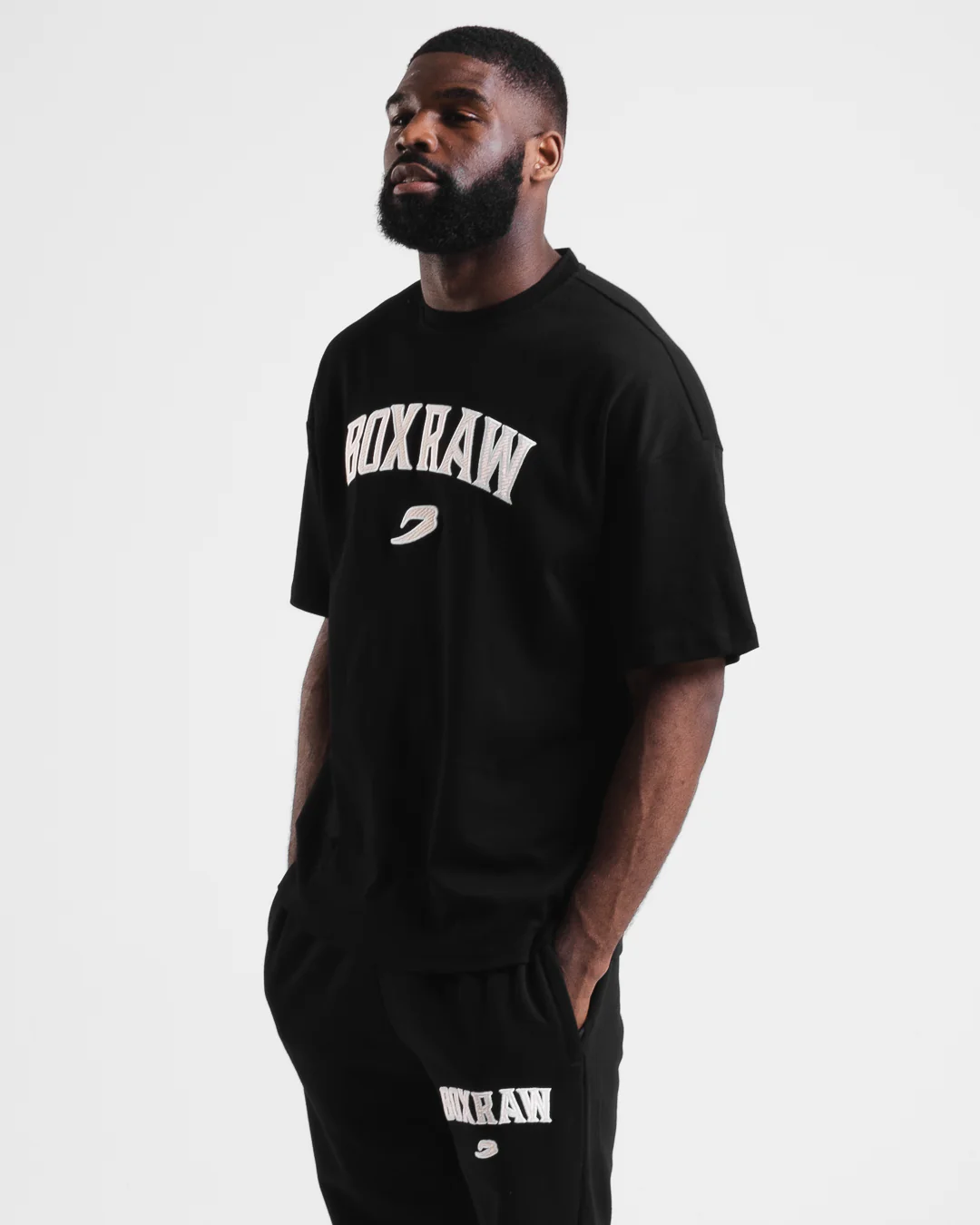 East Street Oversized T-Shirt - Black - Image 3