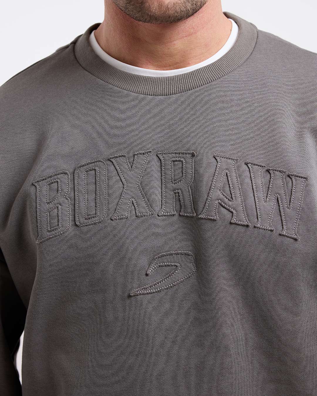 East Street Sweatshirt - Distressed Grey - Image 6
