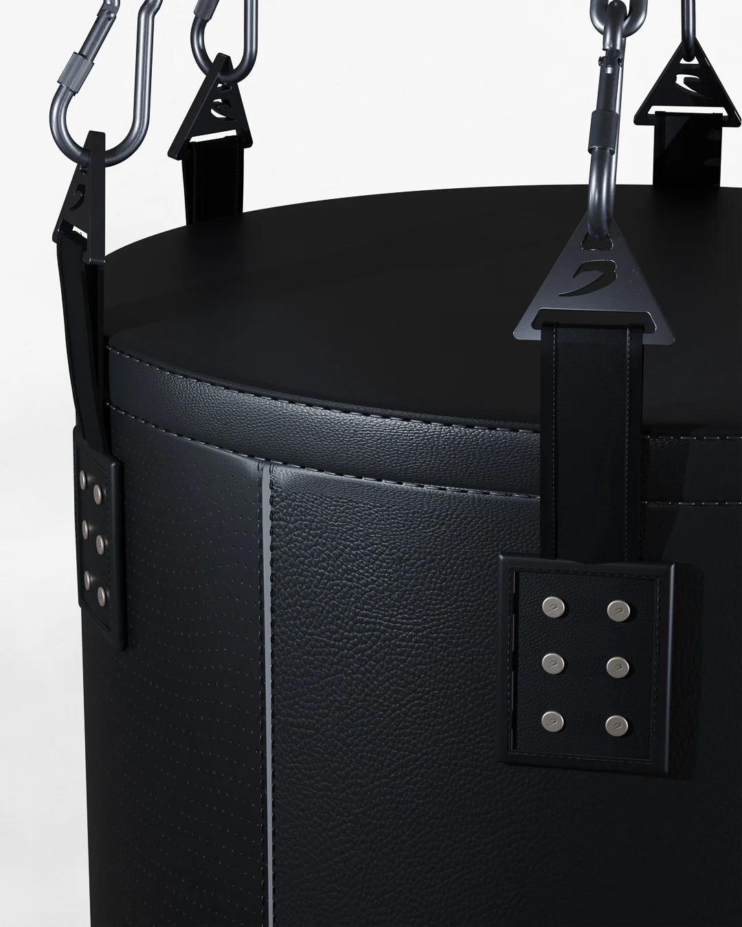 BOXRAW 3.7ft Fat Man Bag - Black/160kg - Image 4