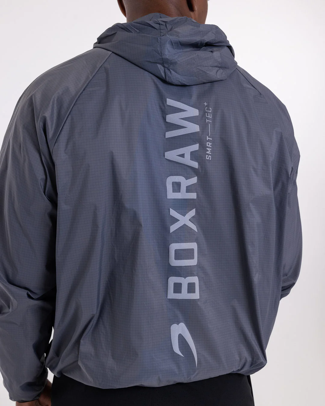 Genaro Zip Up Windbreaker - Charcoal - Image 9