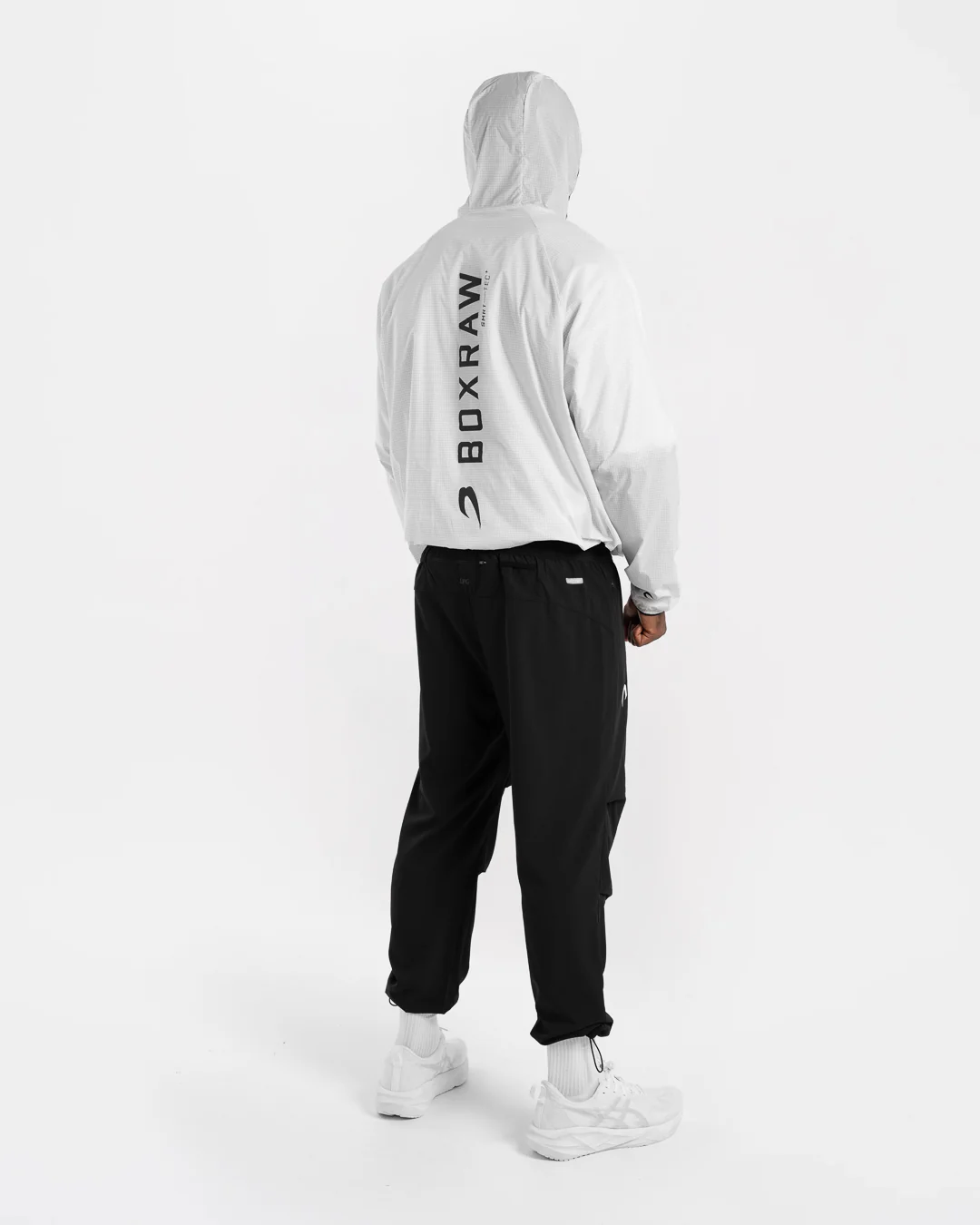 Genaro Zip Up Windbreaker - White - Image 11