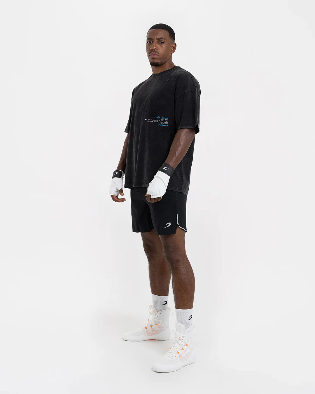 Haney x Sparring Club Oversized T-Shirt (Ltd. Edition) - Washed Black - Image 3