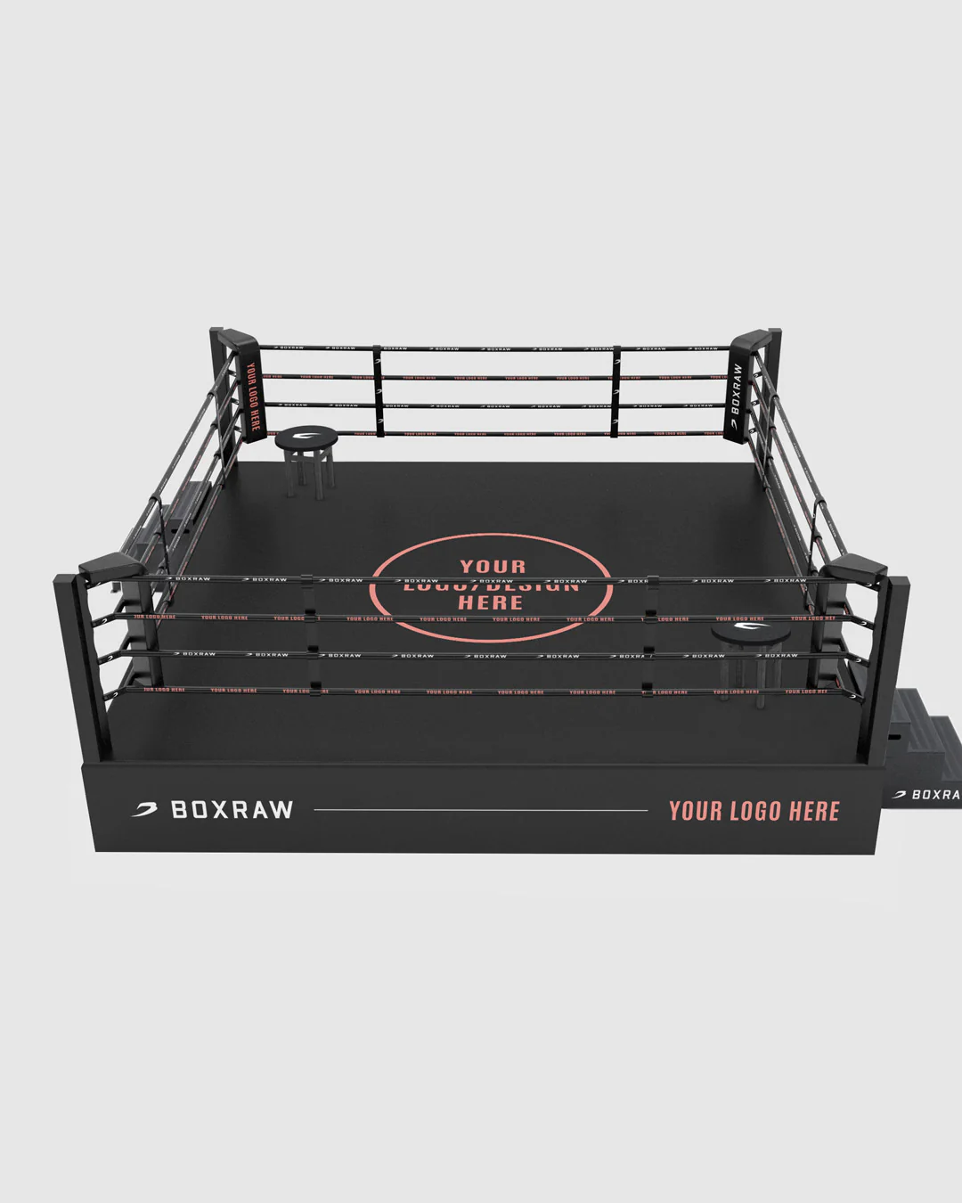 BOXRAW 36" Pro Training Boxing Ring - Custom Design - Image 3