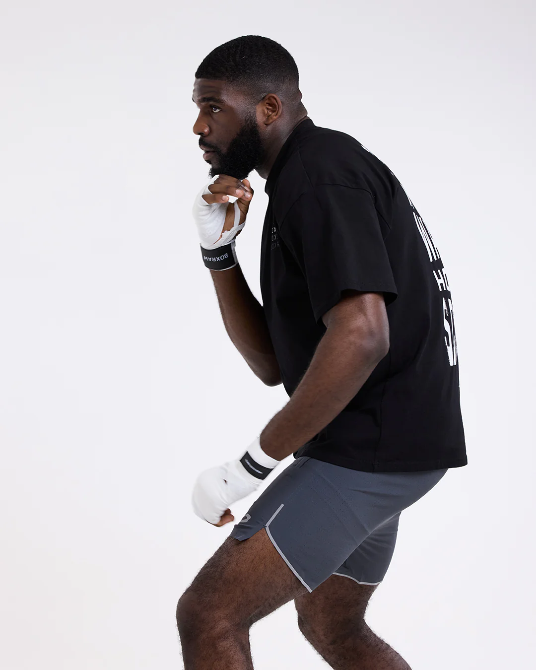 Hold 'Em Scold 'Em Oversized T-Shirt - Black - Image 8
