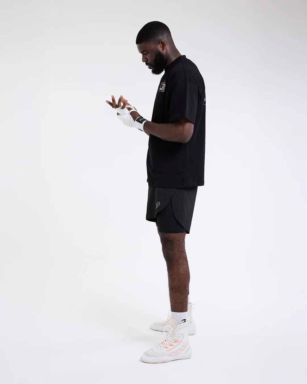 Hook Right Goodnight Oversized T-Shirt - Black - Image 2