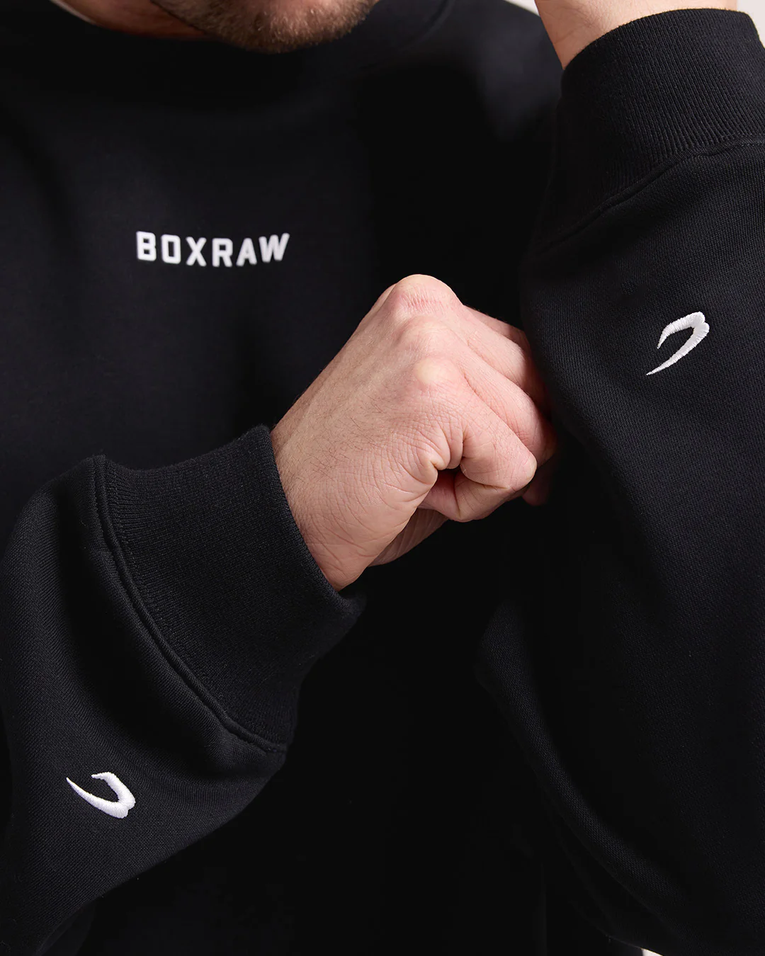 Johnson Oversized Sweatshirt - Black - Image 7