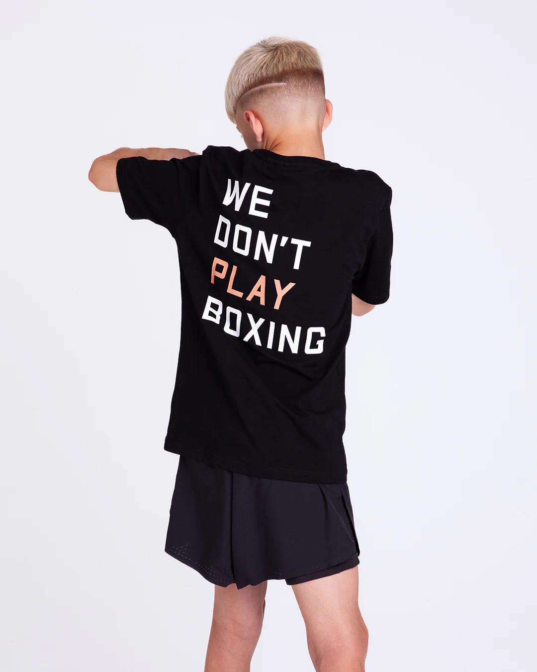 We Don't Play Boxing T-Shirt - Black - Image 5