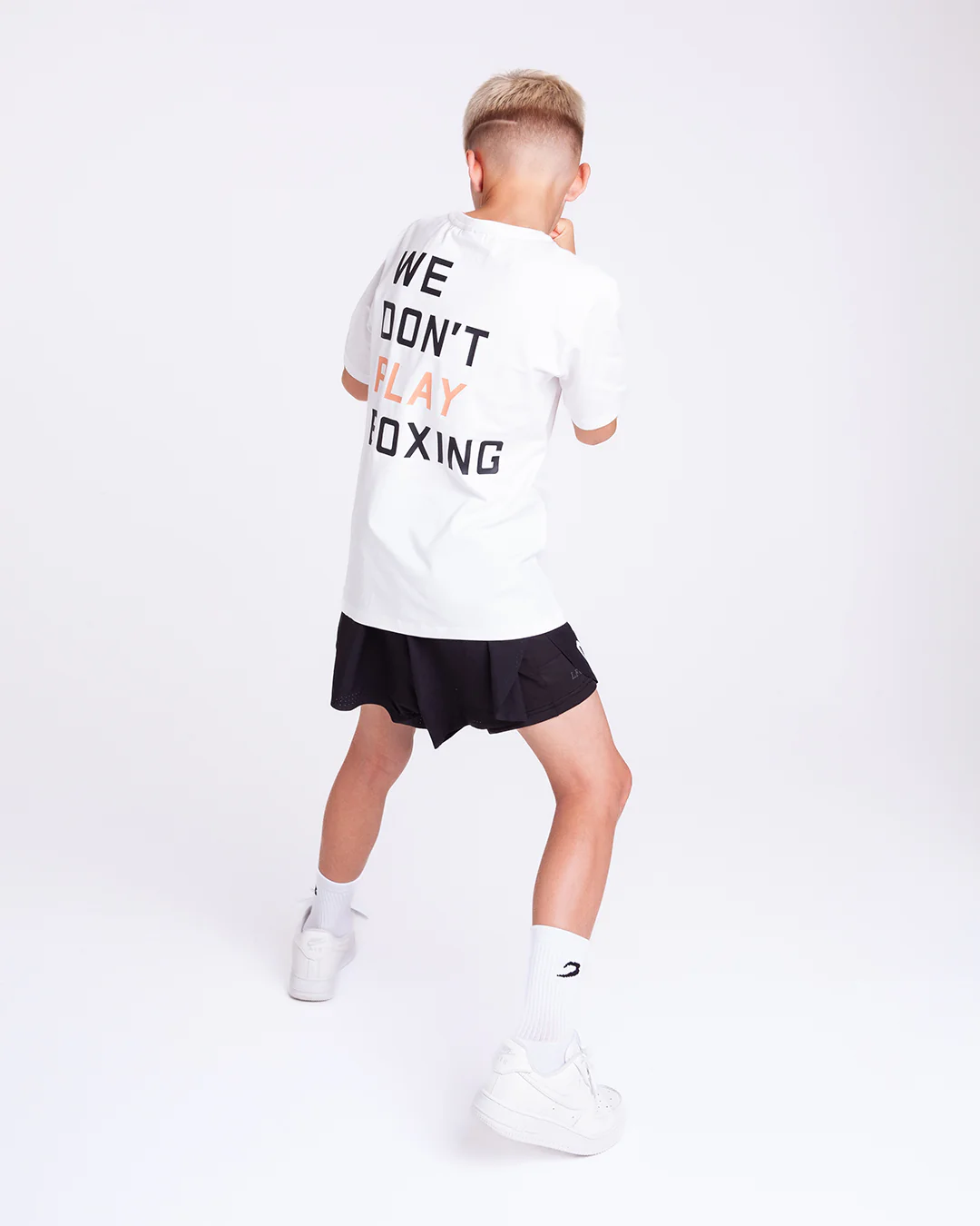 We Don't Play Boxing T-Shirt - White - Image 3