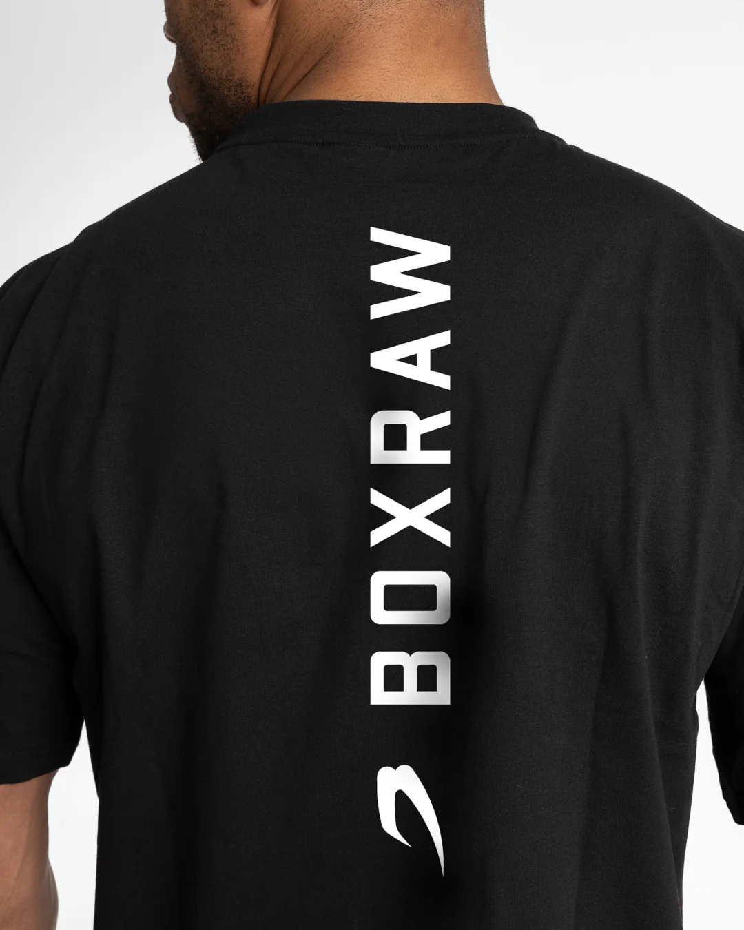 Lineal Oversized T-Shirt - Black - Image 8