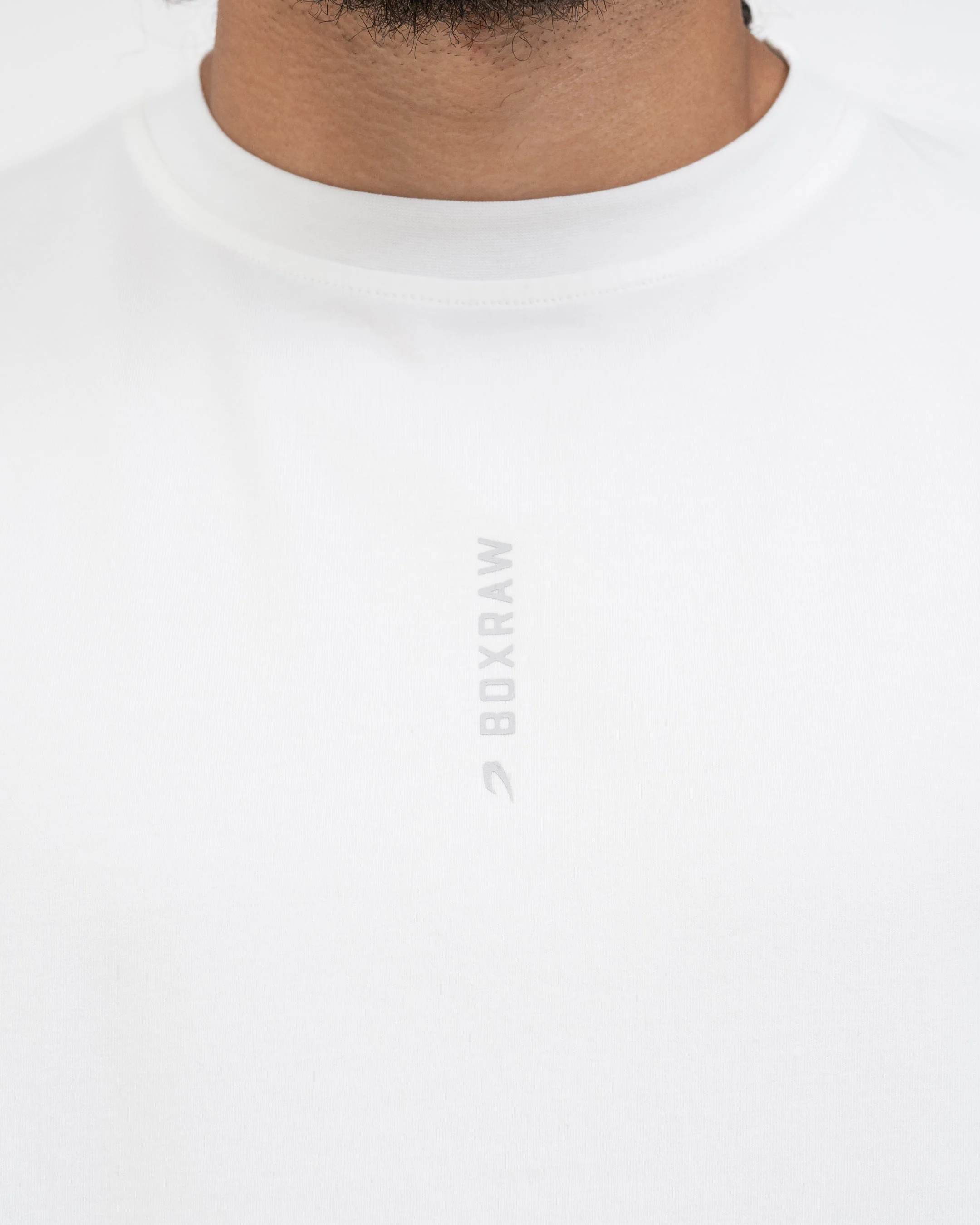 Lineal Oversized T-Shirt - White - Image 7