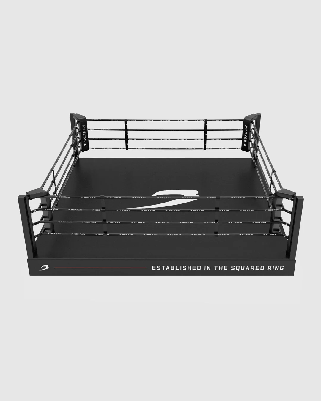 BOXRAW 12" Pro Training Boxing Ring - Black/Classic - Image 3