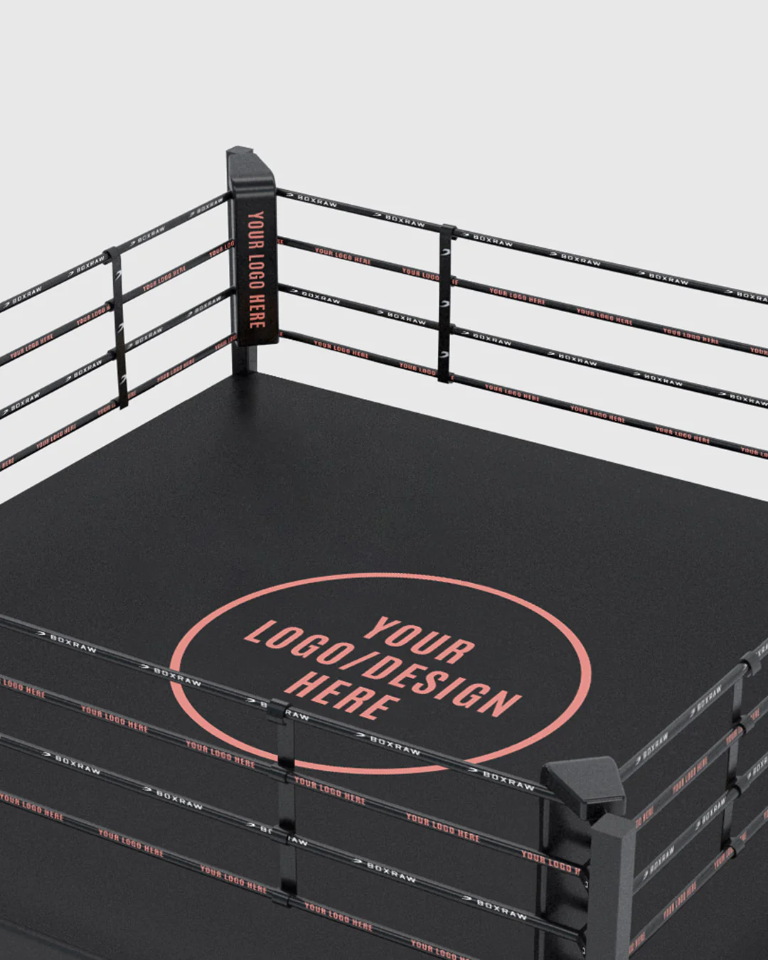 BOXRAW 12" Pro Training Boxing Ring - Custom Design - Image 2