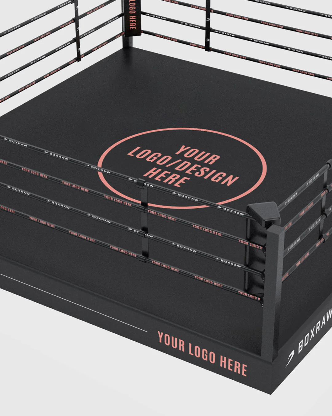 BOXRAW 12" Pro Training Boxing Ring - Custom Design - Image 4