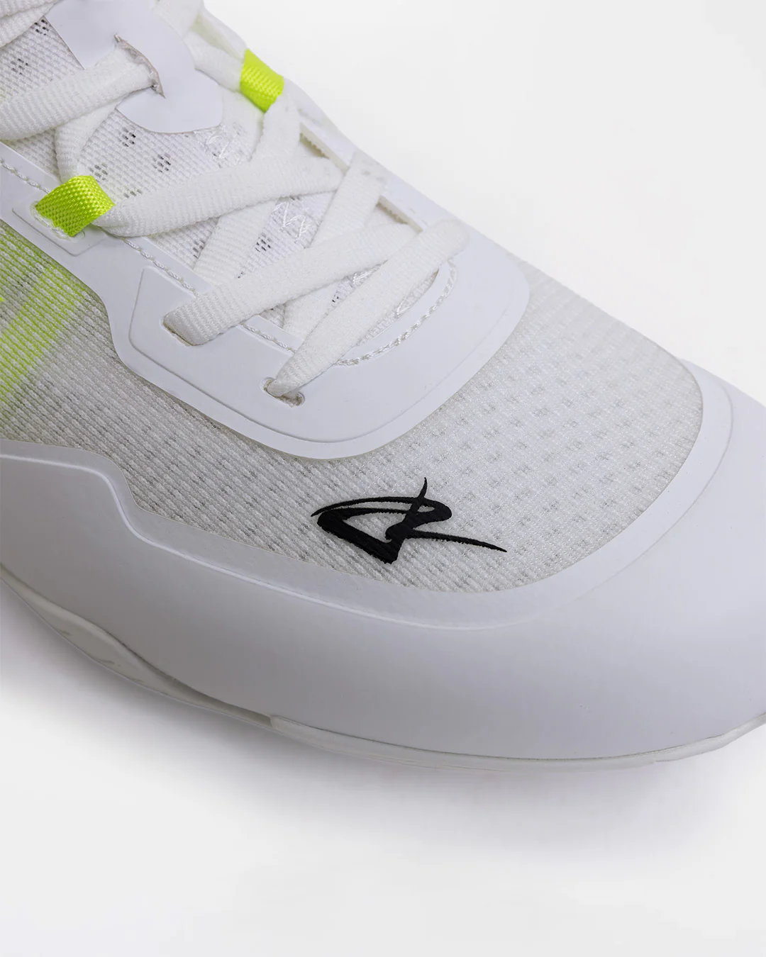 Nakatani Lo-Top Impello Boxing Boots - White/Yellow - Image 8