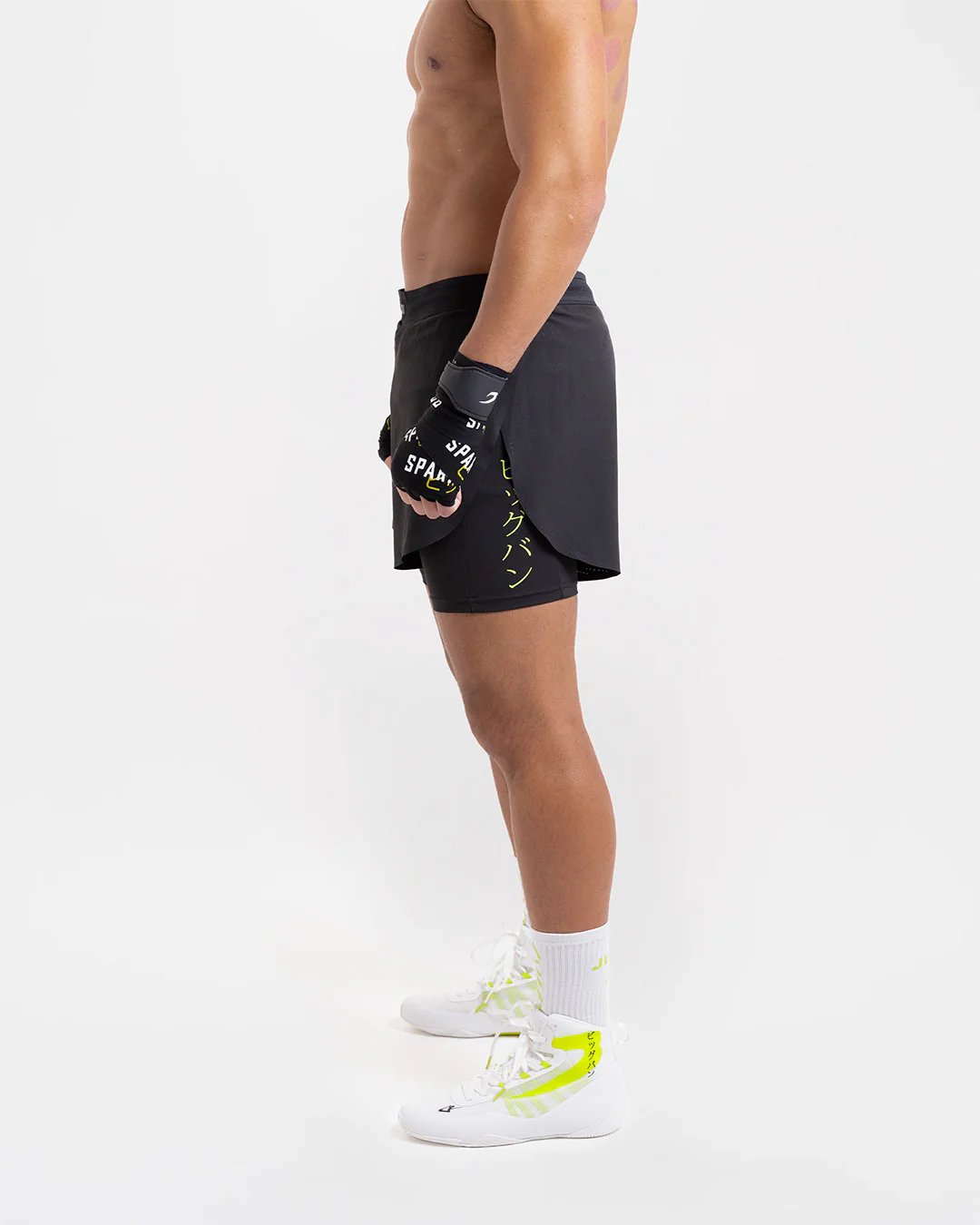 Nakatani x BOXRAW 2-in-1 Shorts - Black - Image 5