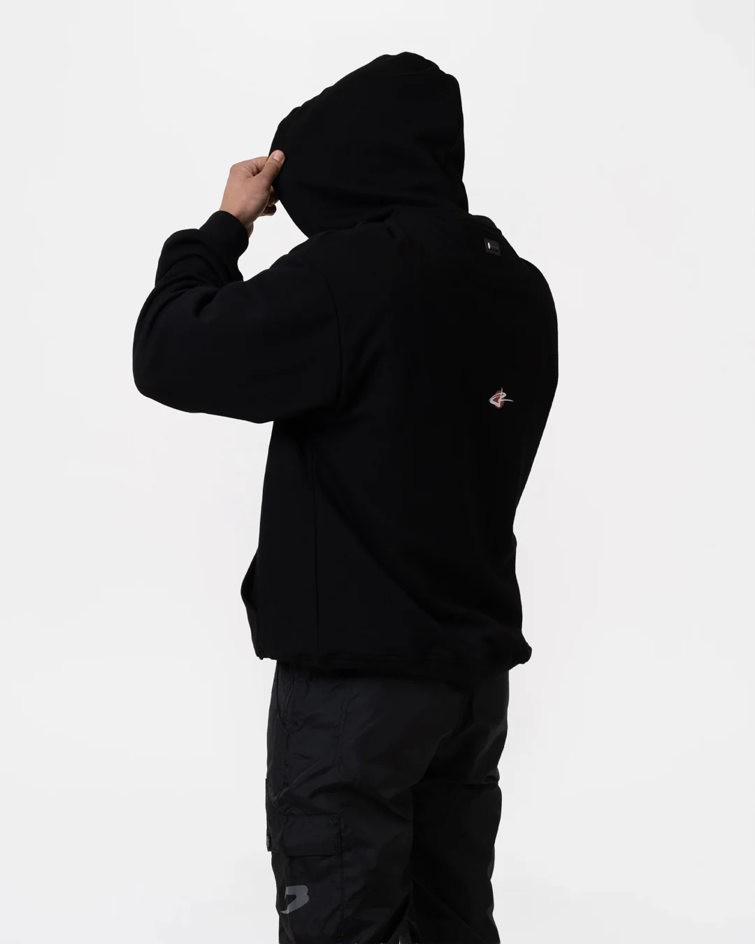 Nakatani x BOXRAW Big Bang Oversized Hoodie - Black - Image 7