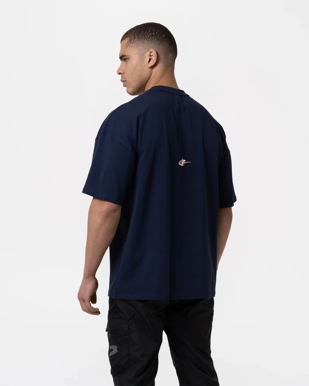 Nakatani x BOXRAW Big Bang Oversized T-Shirt - Navy - Image 5