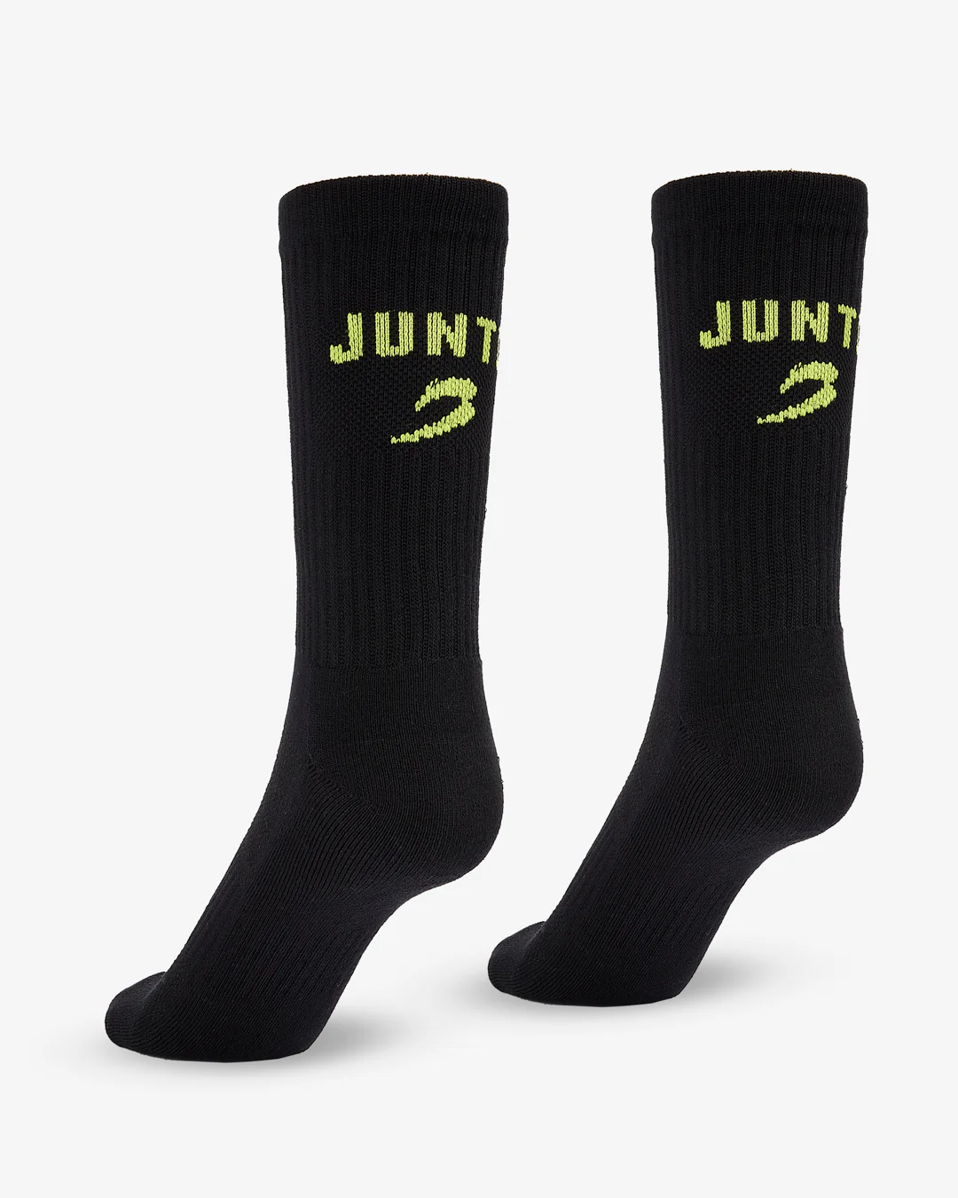 Nakatani x BOXRAW Crew Socks (3 Pairs) - Black - Image 3