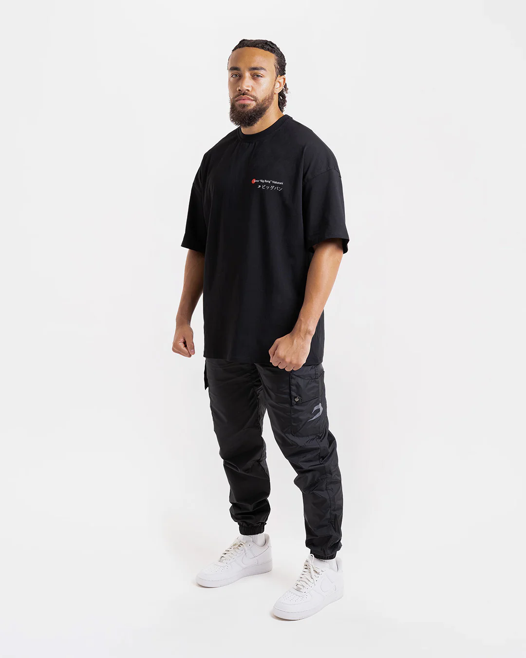 Nakatani x BOXRAW Oversized T-Shirt - Black - Image 3