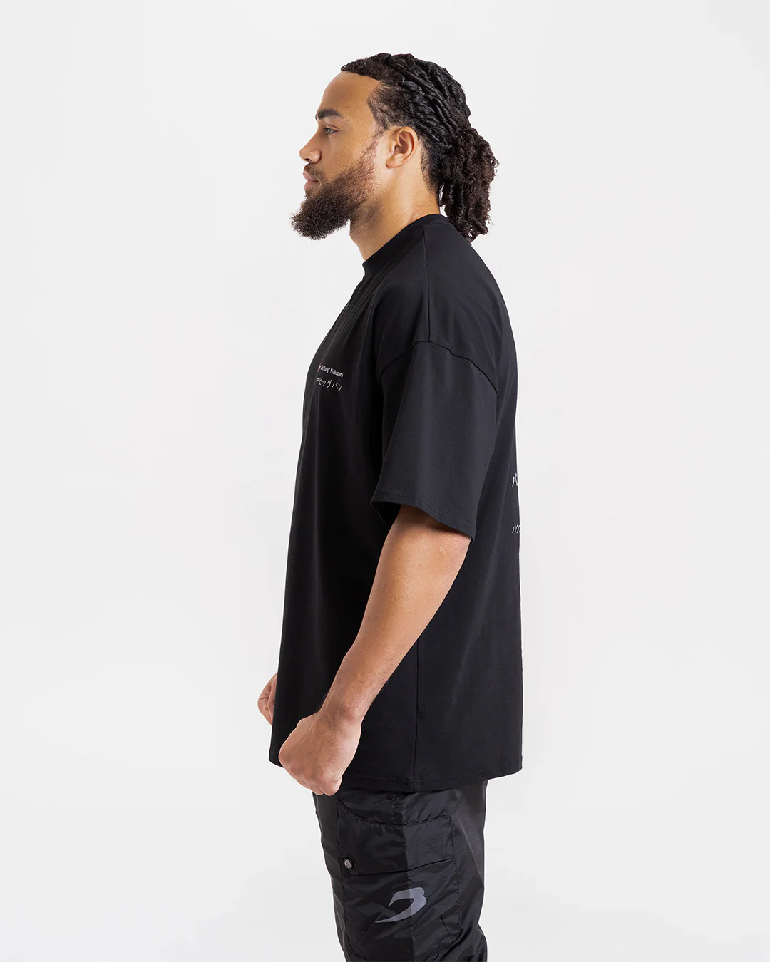 Nakatani x BOXRAW Oversized T-Shirt - Black - Image 5