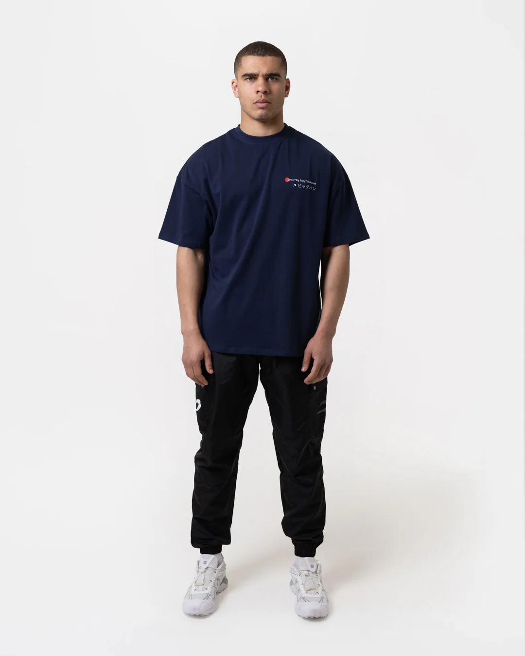 Nakatani x BOXRAW Oversized T-Shirt - Navy - Image 2