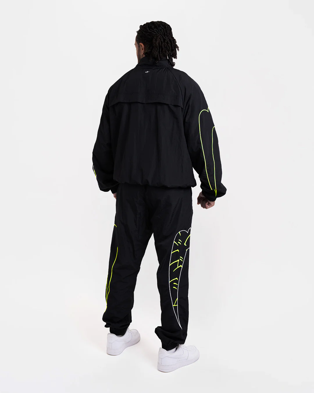 Nakatani x BOXRAW Track Jacket - Black/Yellow - Image 12