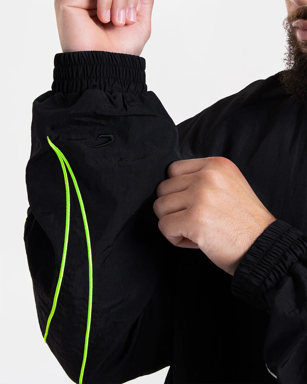 Nakatani x BOXRAW Track Jacket - Black/Yellow - Image 8