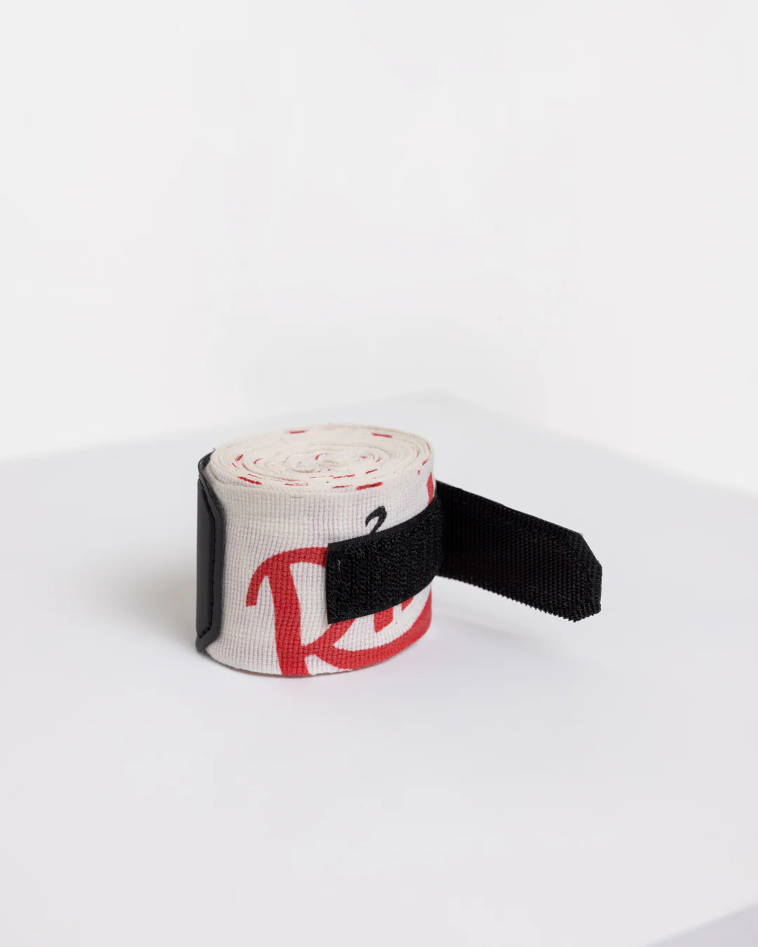 Ring x BOXRAW 4.5m Hand Wraps - Beige/Red - Image 4