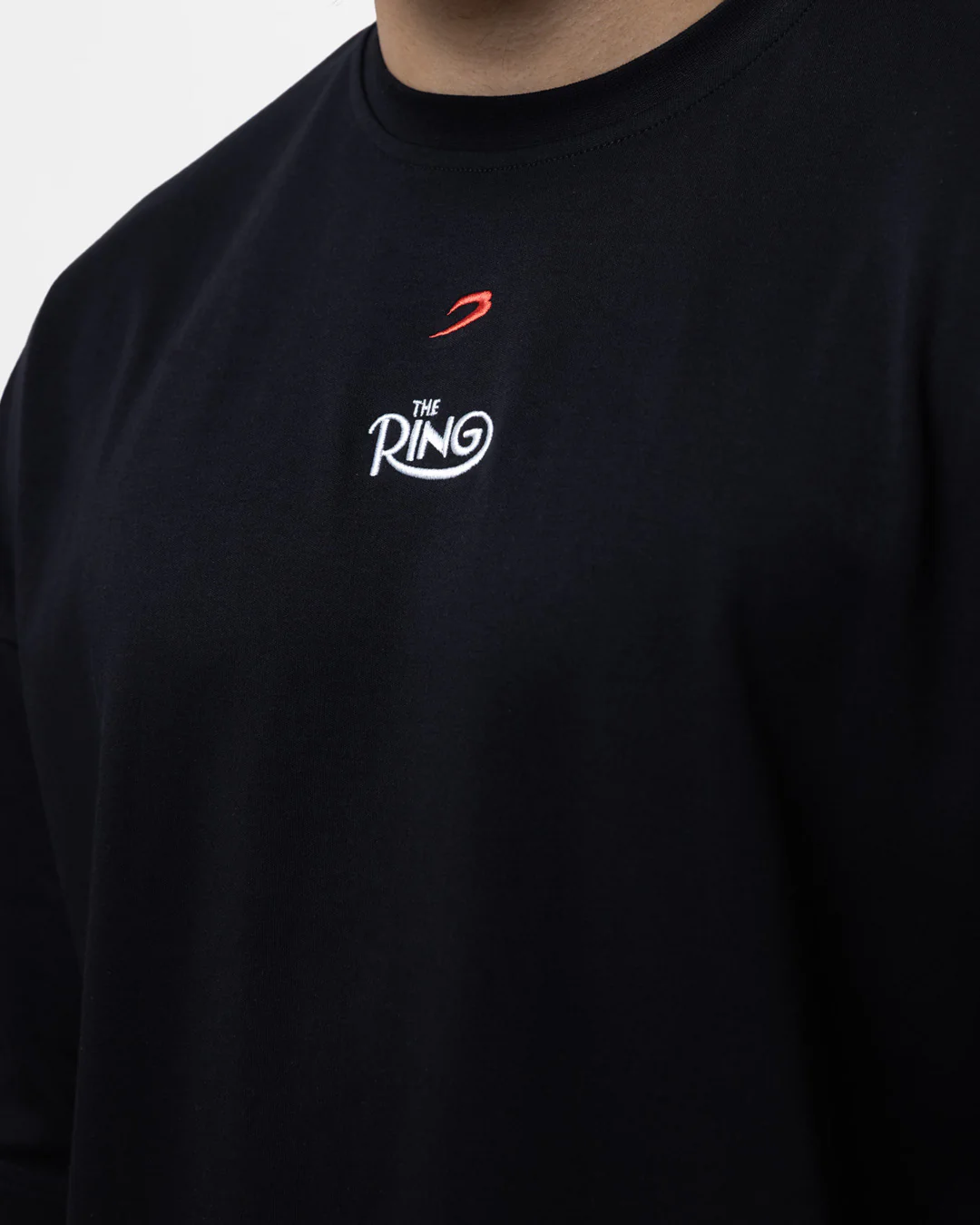 Ring x BOXRAW Riddick Bowe Oversized T-Shirt - Black - Image 6