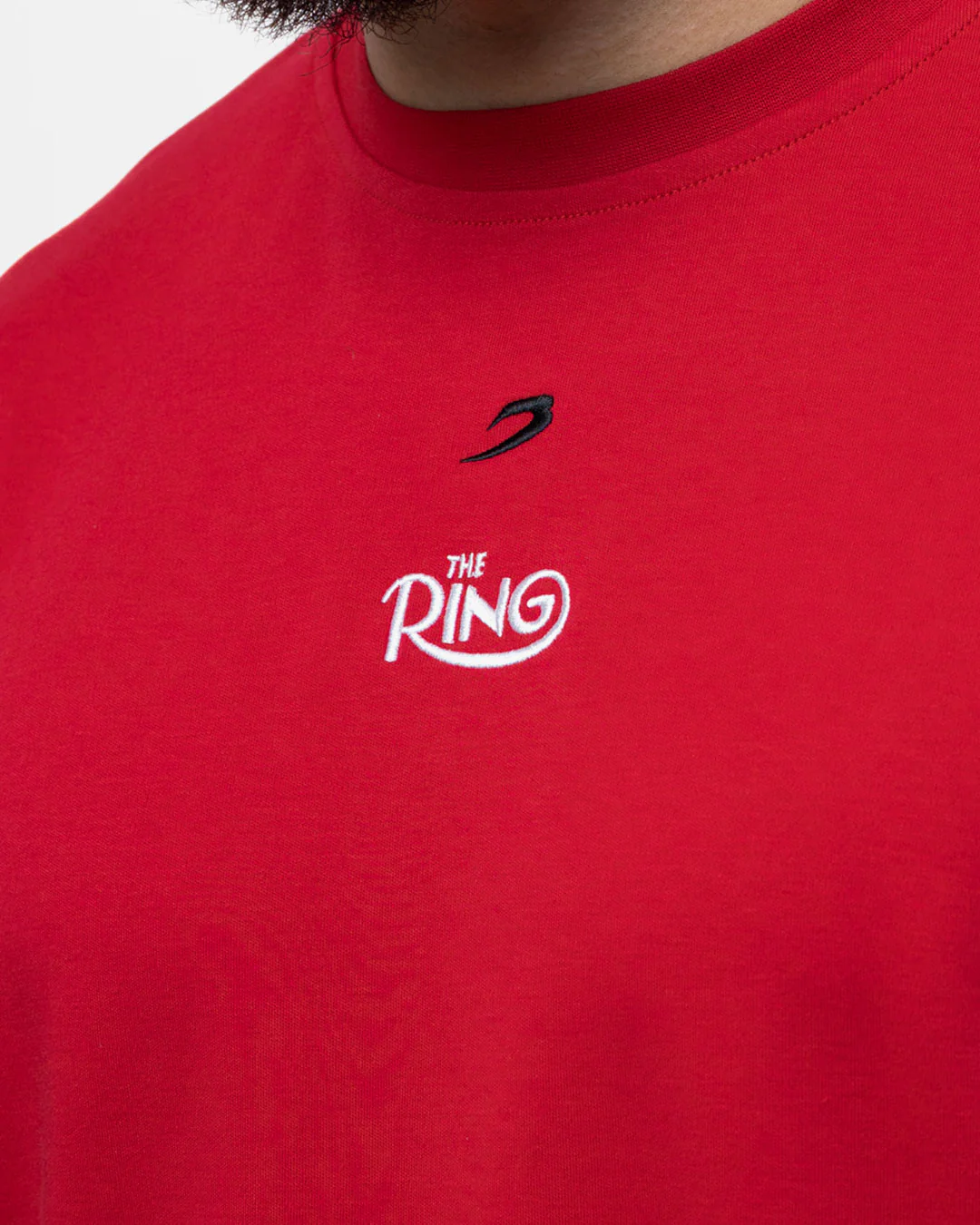 Ring x BOXRAW Roberto Duran Oversized T-Shirt - Crimson Red - Image 6