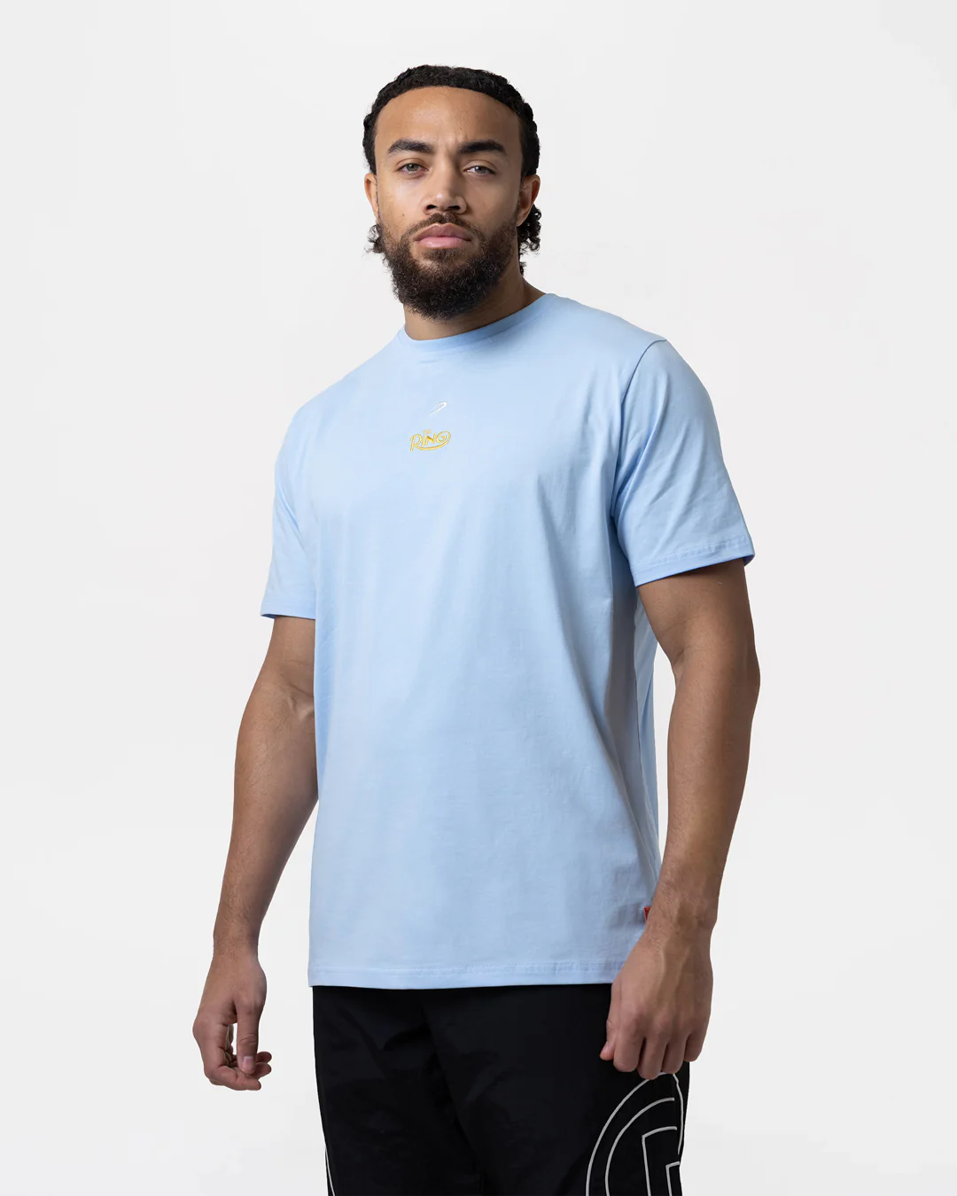 Ring x BOXRAW Roy Jones Jr T-Shirt - Baby Blue - Image 3