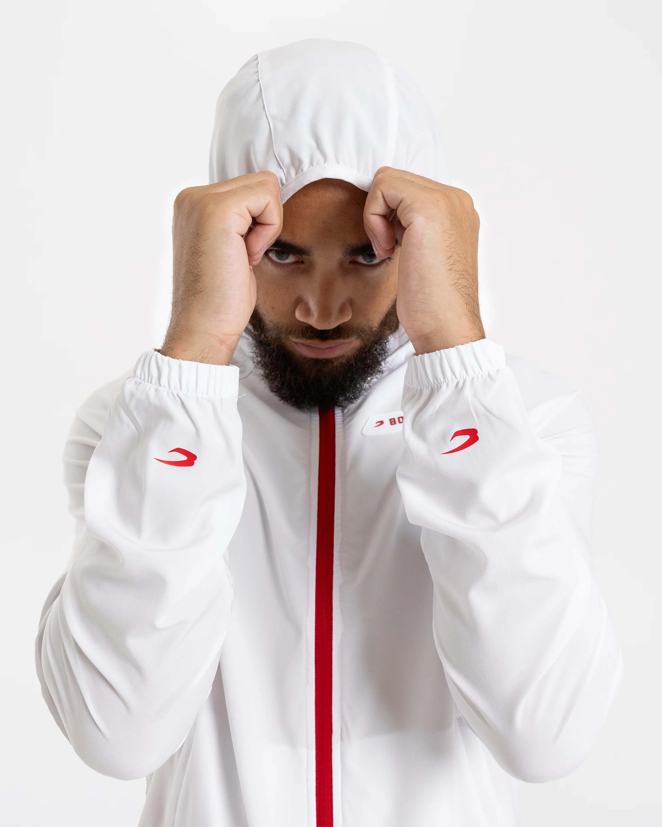 Robinson Training Jacket - White - Image 8