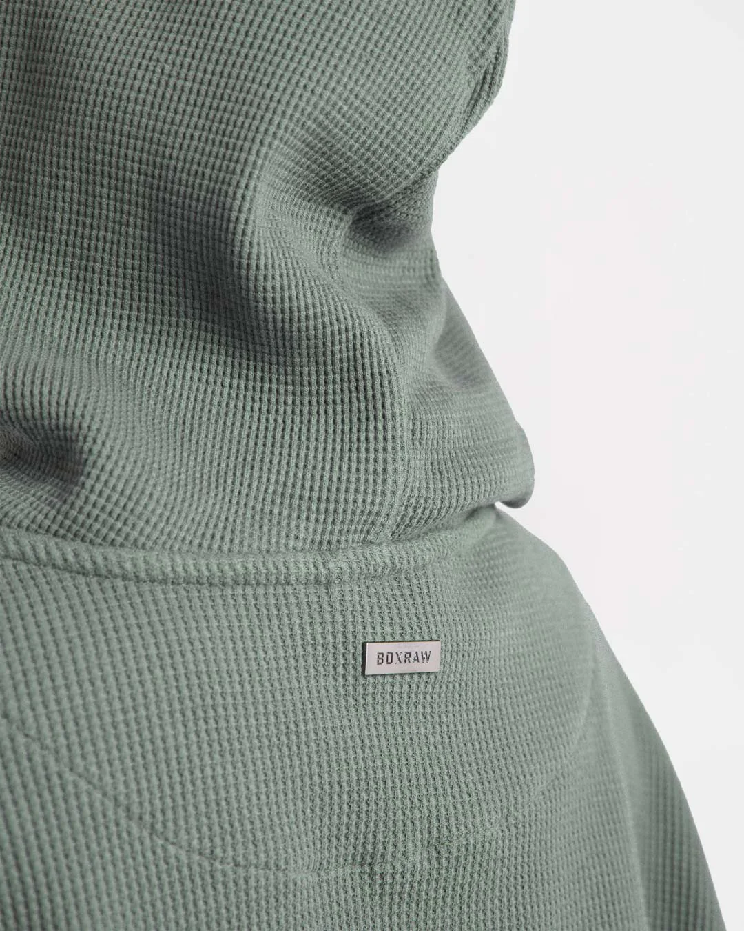 Shirley Waffle Hoodie - Green - Image 10