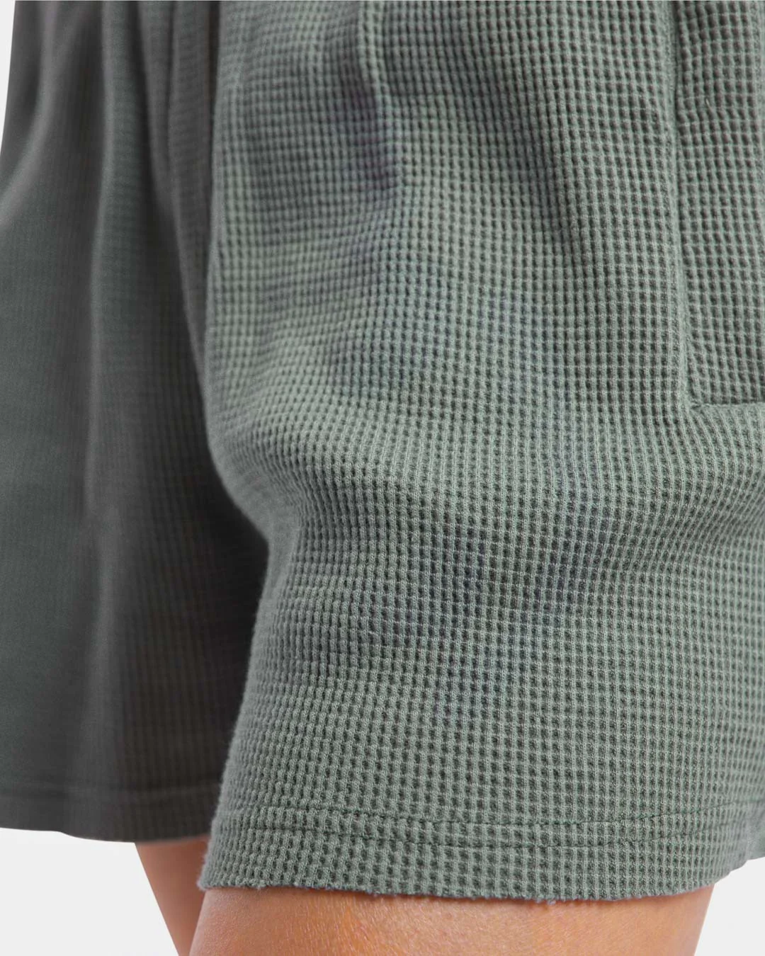 Shirley Waffle Shorts - Green - Image 10