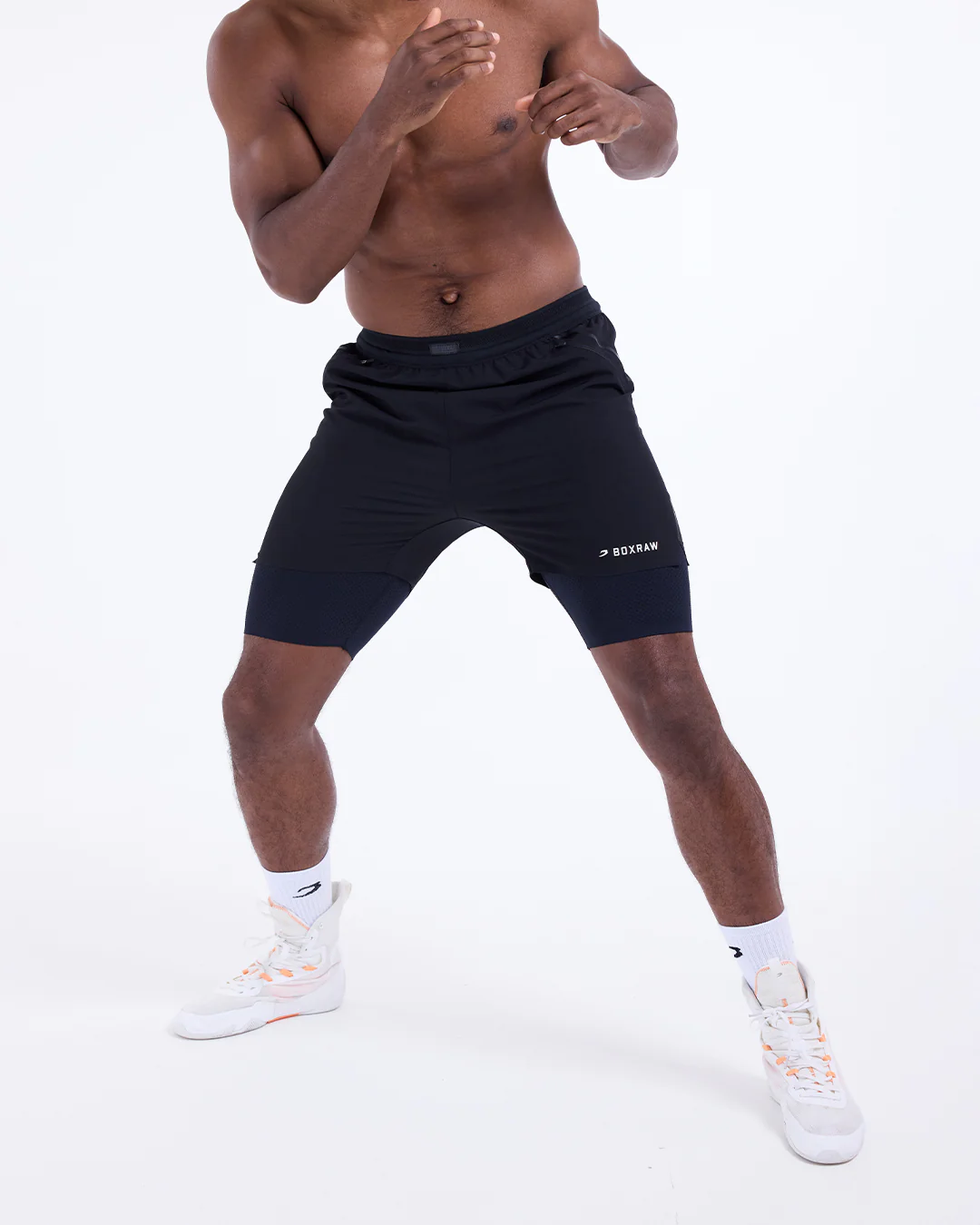 Sparring Club 2-in-1 Shorts - Black - Image 6