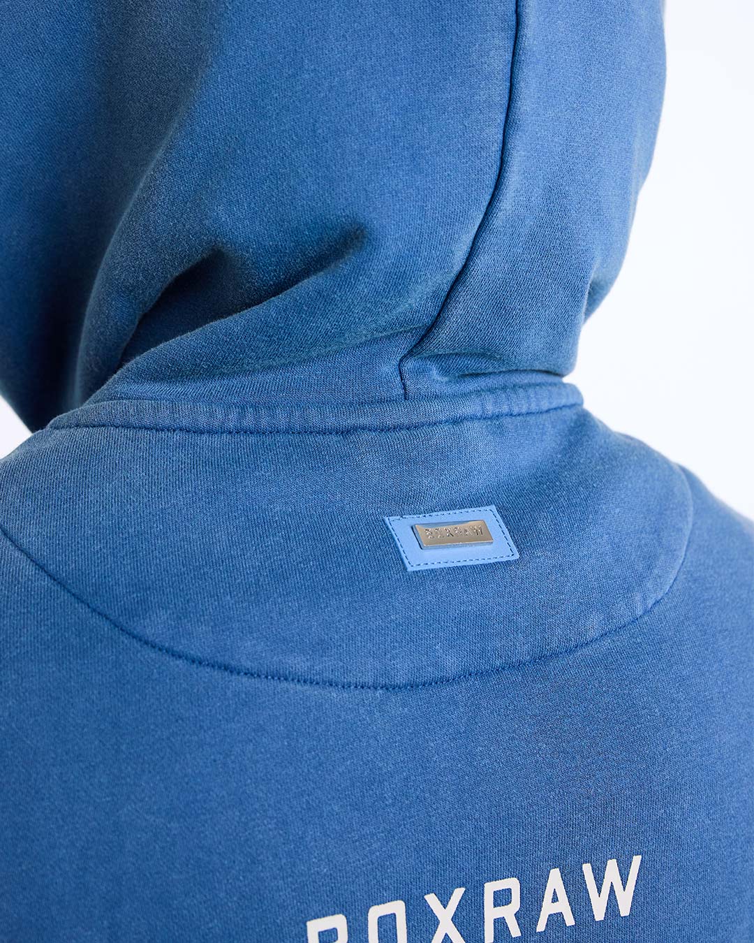 Sparring Club Oversized Hoodie - Washed Baby Blue - Image 11