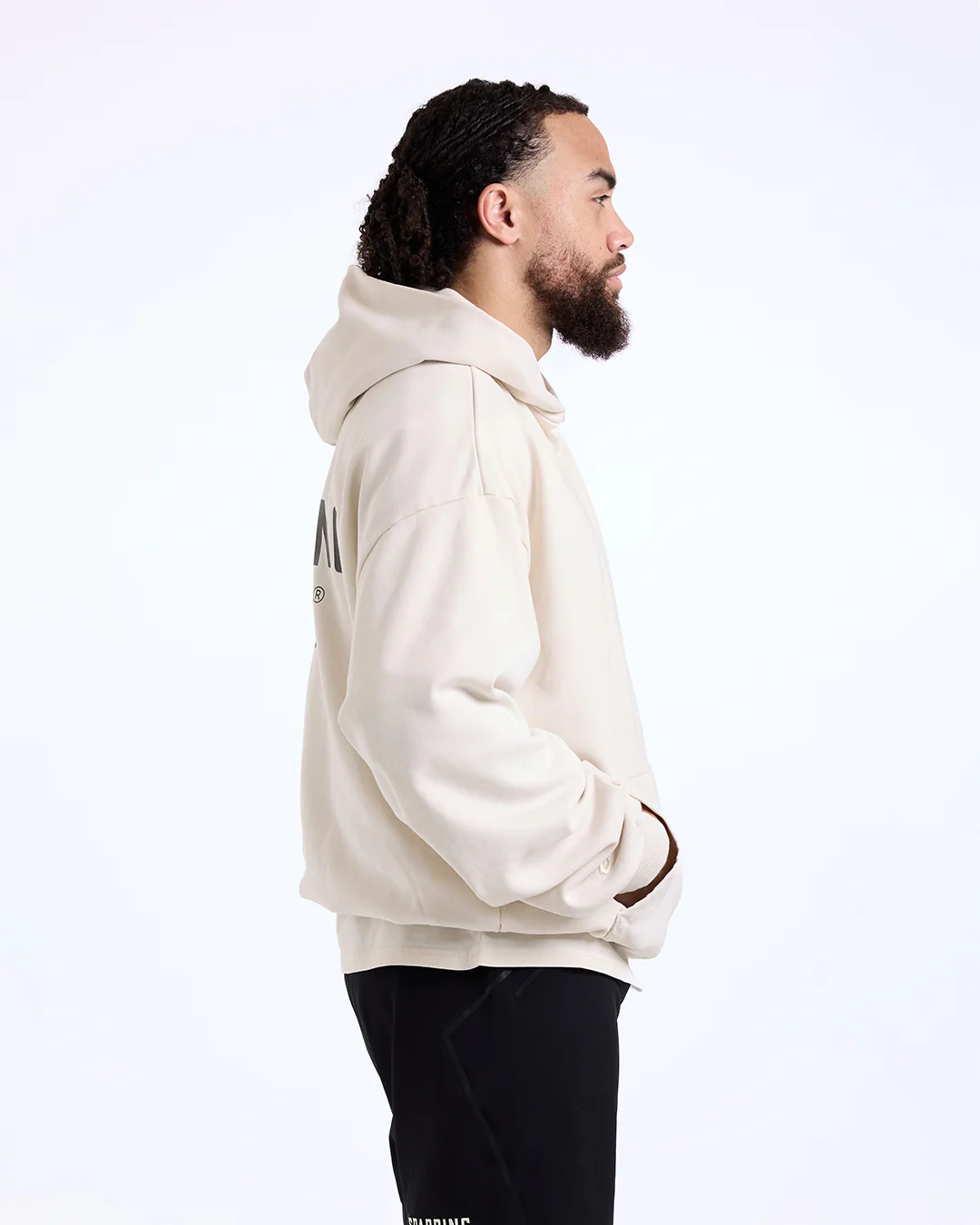 Sparring Club Oversized Hoodie - Washed Beige - Image 5