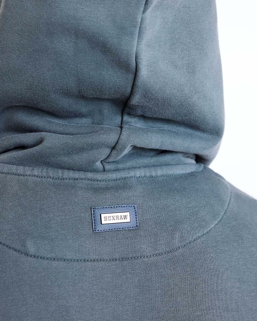 Sparring Club Oversized Hoodie - Washed Charcoal - Image 10