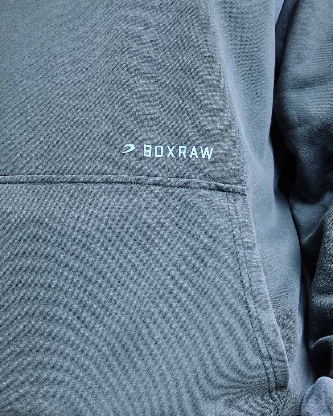 Sparring Club Oversized Hoodie - Washed Charcoal - Image 8